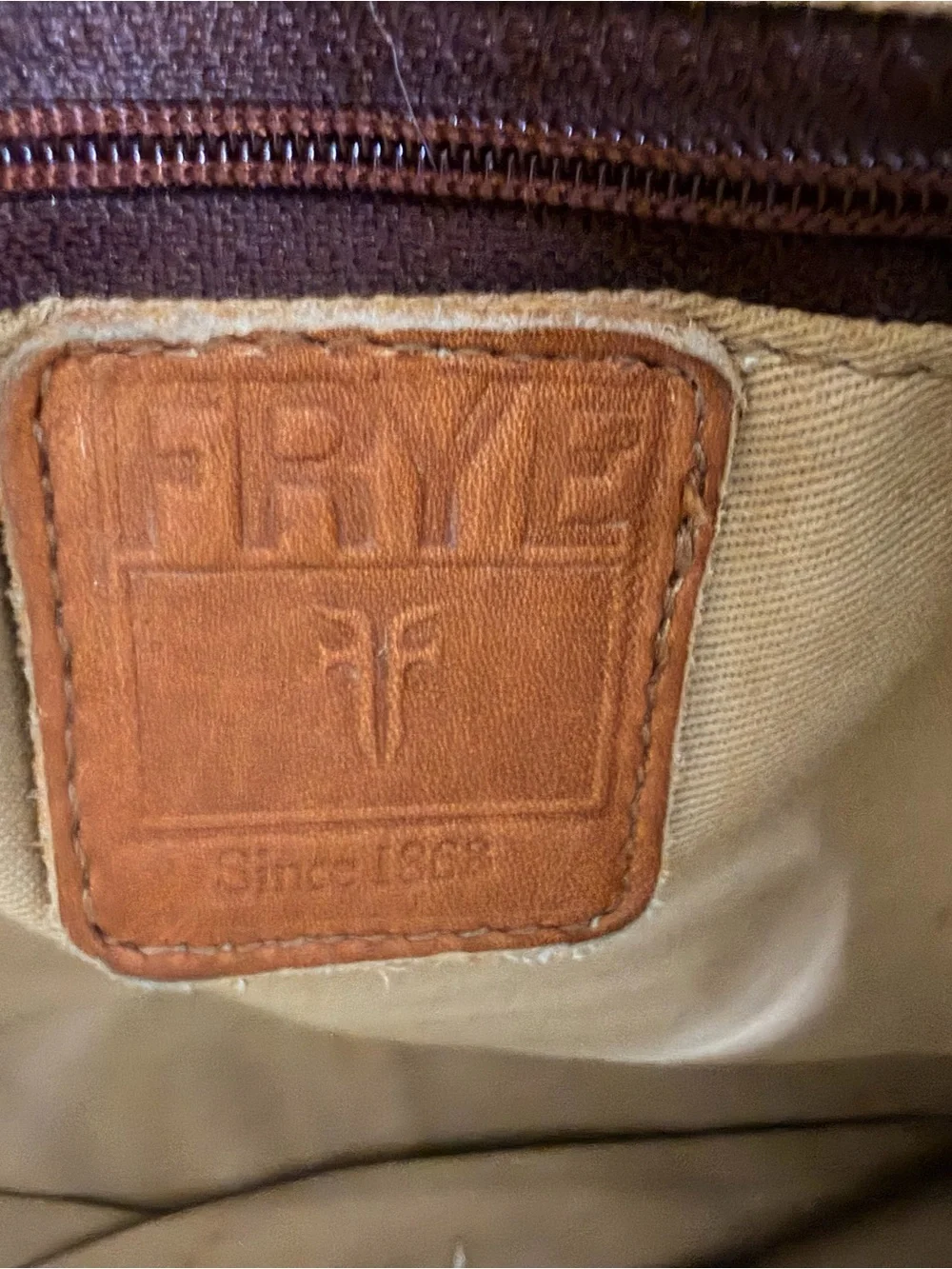 Vintage Frye Tote/Work Bage
